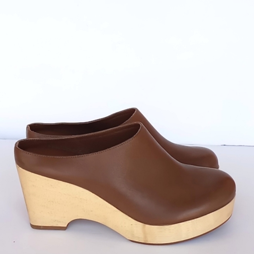 New Everlane leather clogs sz approx 6-6.5